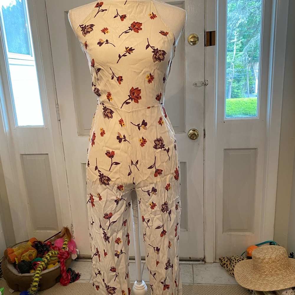 Floral jumpsuit